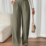 Aviana | Elegant Straight-Leg Office Pants