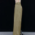 Original Solid Color Hoodies&Wide Leg Pants Two Pieces Set