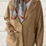 Woven Blazer Jacket