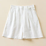 Loose Elasticity Solid Color Shorts Bottoms