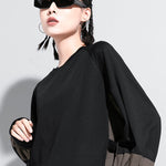 False Two Split-Joint Long Sleeve T-Shirt