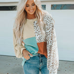 Nadorine Crewneck Doll Sleeves Rib Knit Pullover