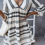 Lace Cuff Dress