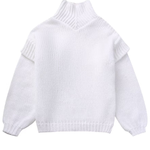 Loose Long Sleeve Turtleneck Sweater