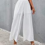 High Waisted Straight Leg Pants Wide Leg Casual Relaxed Fit Lounge Sweatpants