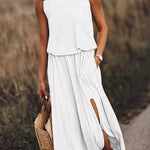 Giselle Loose Fit Slit Maxi Dress