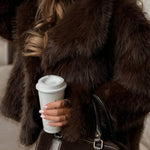 Short Bear Elegance fur coat