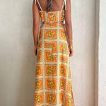Summer Drawstring Casual Dress