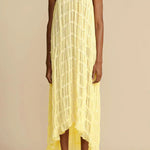 Versatility and Vintage Charm Pleated Drawstring Waist Tiered Maxi Skirt