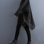 Original Loose Irregular Zipper Long Sleeves Sweatshirt