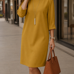 Francine – Flowy Tummy-Flattering Midi Dress