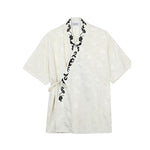 Summer Satin Jacquard Strappy Shirt