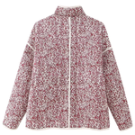 Floral Print Thin Pocket Cardigan Jacket