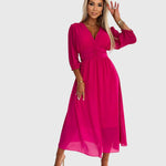 Brenda | Lightweight Silky Chiffon Dress