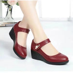 Heather | Elegant Half Shoes with Medium Heel