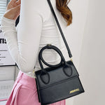 Pu Leather Shoulder Crossbody Bags Luxury Designer Small Purses Mini Tote Clutch Strap