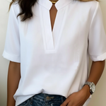 Valerisse | Elegant blouse with sophisticated collar