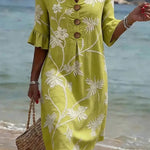 Velarisa | Floral print dress