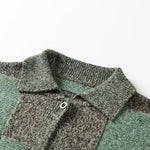 KZZ Men's street style plaid jacket