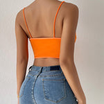Nadorine Asymmetrical Hem Bustier Cami Top