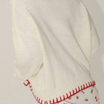 Rosalia Red Bows Knit Sweater