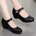 Heather | Elegant Half Shoes with Medium Heel