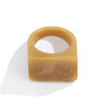 Original Stylish Resin 8 Colors Geometric Ring