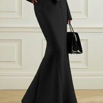 Bodycon High Waisted Solid Color Skirts Bottoms