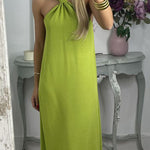 Laura Green Halter Neck Shift Dress