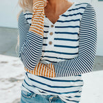 Striped Color Block Top