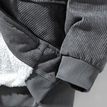 KZZ Men's Retro Corduroy Jacket