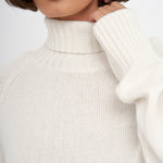 Turtleneck Sweater Casual Loose Knitted Pullover Tops