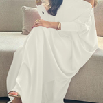 H-Line Loose Buttoned Solid Color Maxi Dresses