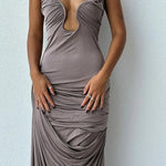 Elegant Strapless Dress