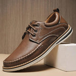 Monroe Leather Moc Oxfords