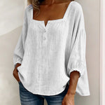 Annika | Stylish Relaxed Button Blouse