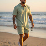KZZ Casual and Comfortable Resort-Style Men's Wear