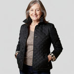 Jacqueline | Casual Quilted Jacket with Turned-Down Collar