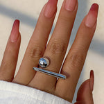 Geometric Ringent Rings Accessories