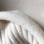 Soft Felt Loose Fit V Neck Sweater Vest