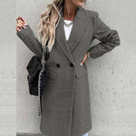 Evelyn ��� Classic Winter Coat with Lapels
