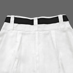 High Waisted Loose Drawstring Pleated Pants Trousers