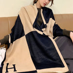 Original Warm Letter Print Shawl&Scarf