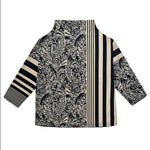 Long Sleeves Loose Striped Pullovers