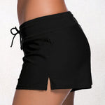 Lace-off Speed Flat Angle Swimming Trunks