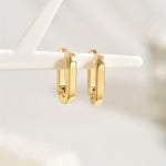 Elegant geometric hoops