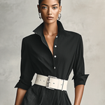 Women's Lapel Single Breasted Long Sleeve Belted Jumpsuit