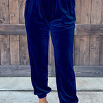 Velvet Pocket Pants