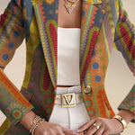 Faustine™ | Bohemian Medallion Blazer
