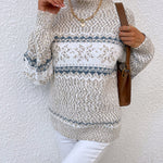 Half Turtleneck Christmas Sweater